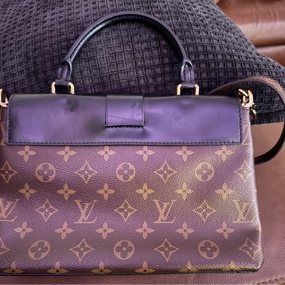 Louis Vuitton Monogram Brown and Black Satchel - Picture 3 of 9